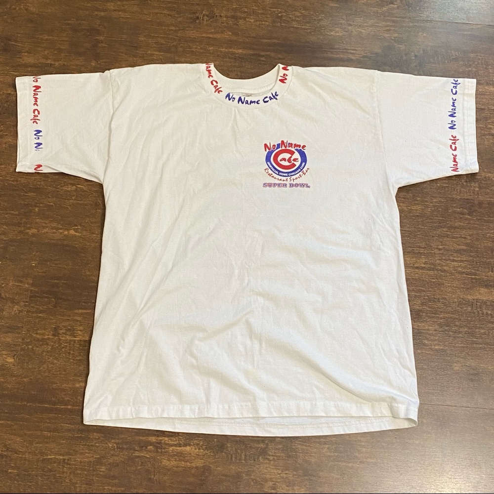 No Name Cafe Sports Bar White T Shirt